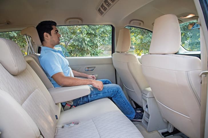 Maruti Suzuki Ertiga Second Row Seats Maruti Suzuki Ertiga Second Row Seats
